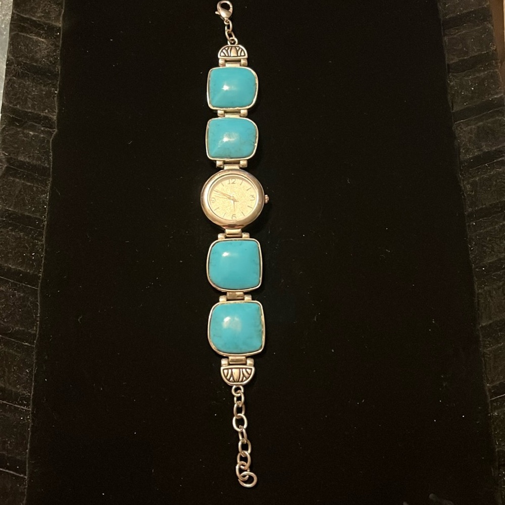 Turquoise-like Watch Bracelet